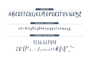 Bluejeans, a Script Font by oldschool designer co (Thumbnail 5 of 5)