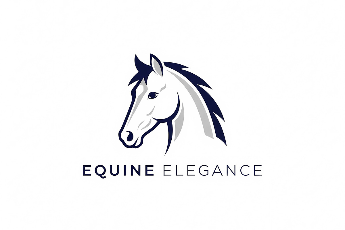 Elegant Horse Head, a Branding & Logo Template by Logocreative (Photo 2 of 2)