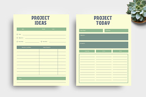 Canva Project Planner Template