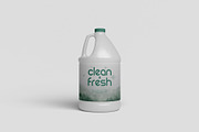 Cleaner Bottle Mockup, a Cups & Container Mockup by Farabion Studio (Thumbnail 2 of 4)