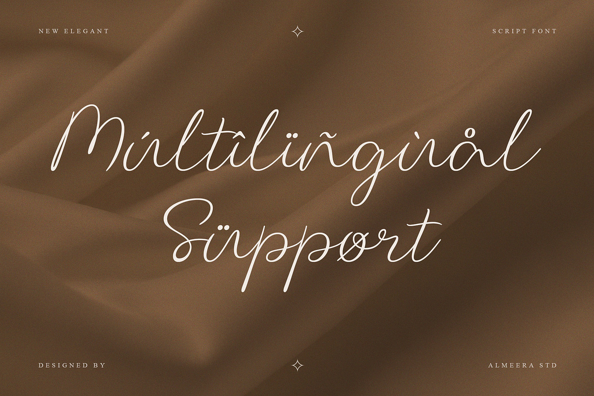 Mellonia – Script Font, a Script Font by Almeera Std (Photo 10 of 10)