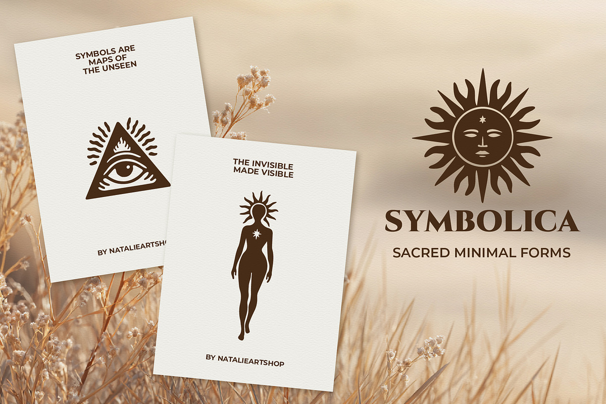 Mystical symbol illustration set, an Object Graphic by NatalieArtShop (Photo 12 of 17)