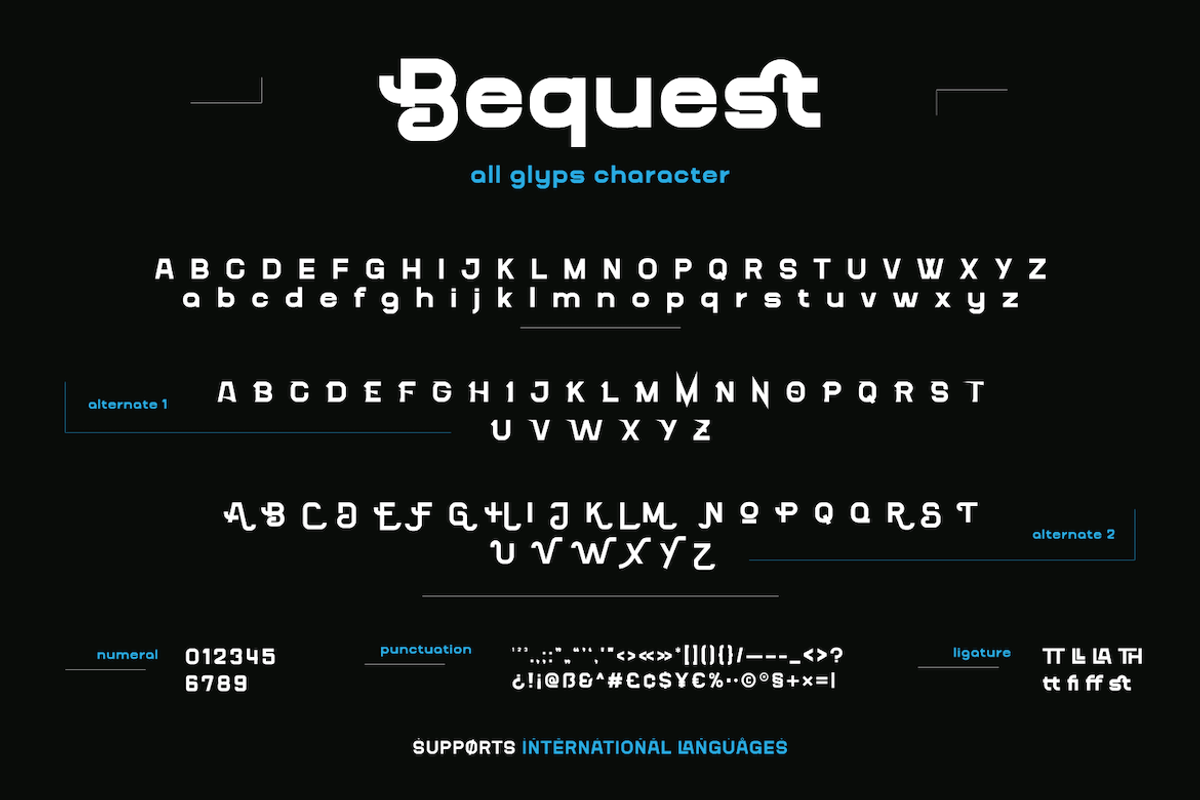 Bequest, a Sans Serif Font by twinstd (Photo 12 of 12)