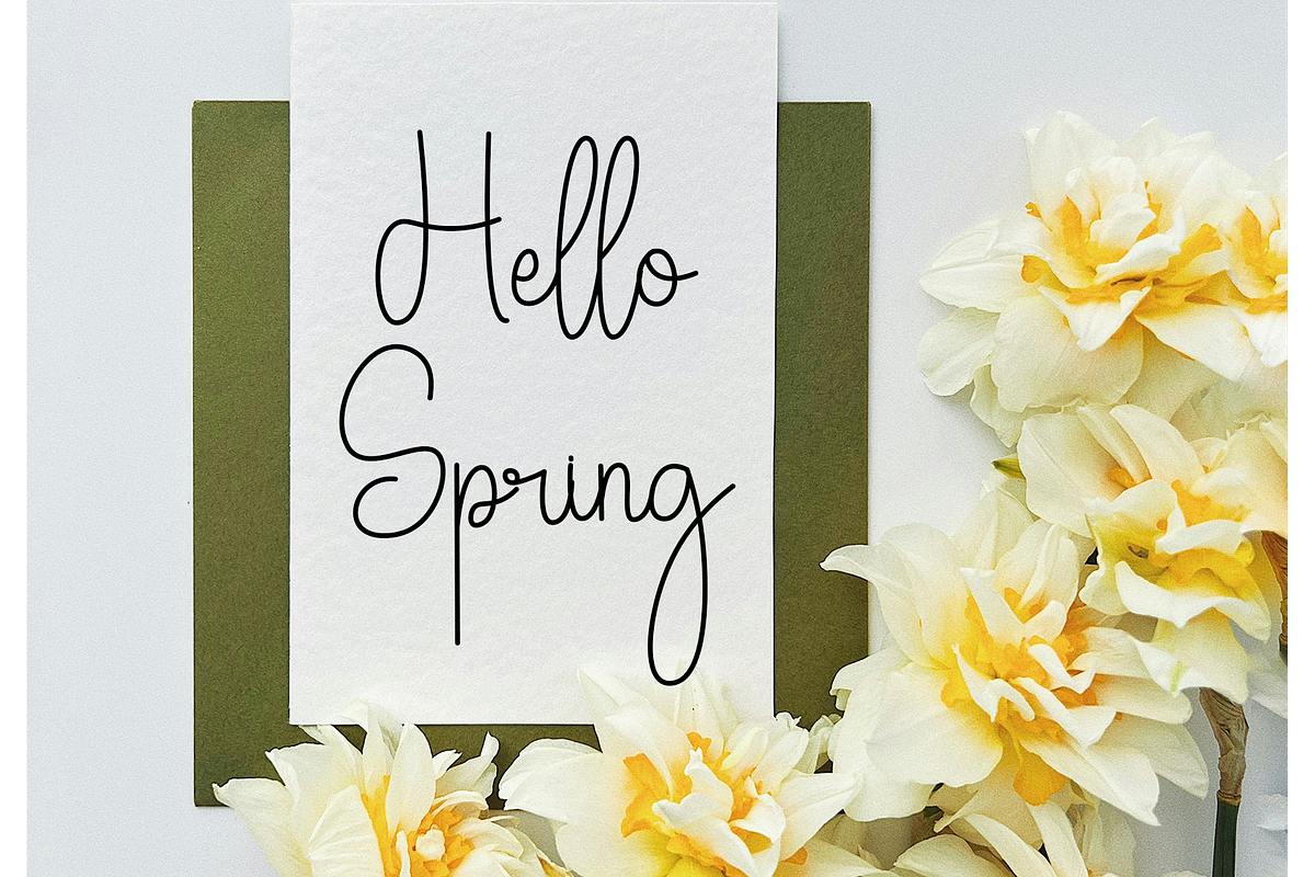 Farmhouse, a Handwritten Font by InermediaSTUDIO (Photo 2 of 8)