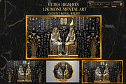 Ancient Egypt 12K Mega-Resolution, a Texture Graphic by Atelier Nocturne Graphic (Thumbnail 1 of 3)