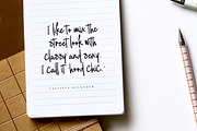 Callista Ollander Font, a Script Font by Fontruly (Thumbnail 4 of 6)