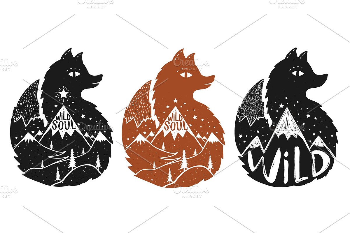 16 wildlife posters, an Animal Illustration by JULYMILKS (Photo 4 of 7)