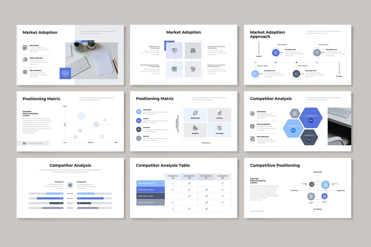 Pitch-Deck Presentation Template, a Presentation Template by GenerousArt (Photo 14 of 38)