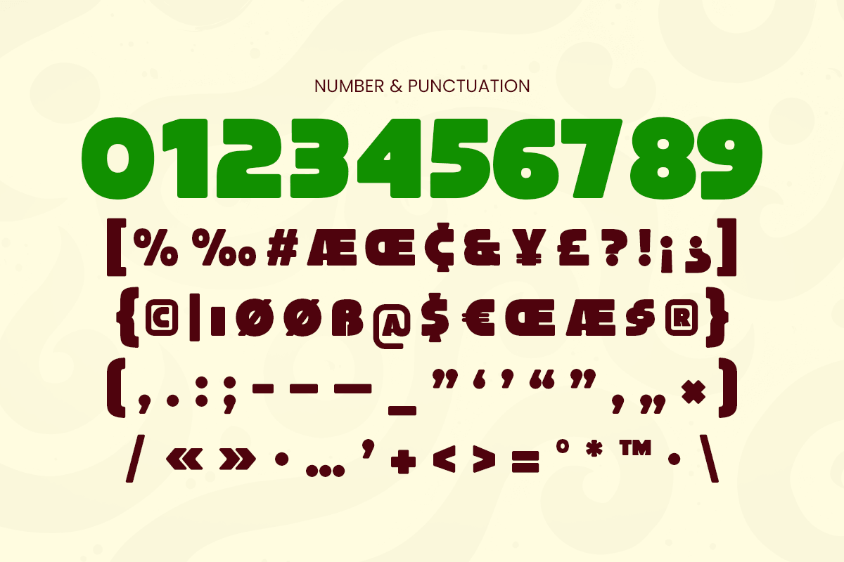 DINNER - Headline Bold Fat Font, a Sans Serif Font by Sensatype (Photo 11 of 13)
