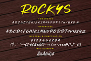 Rockys Handbrush Business Font, a Script Font by Creatype Studio (Thumbnail 7 of 8)