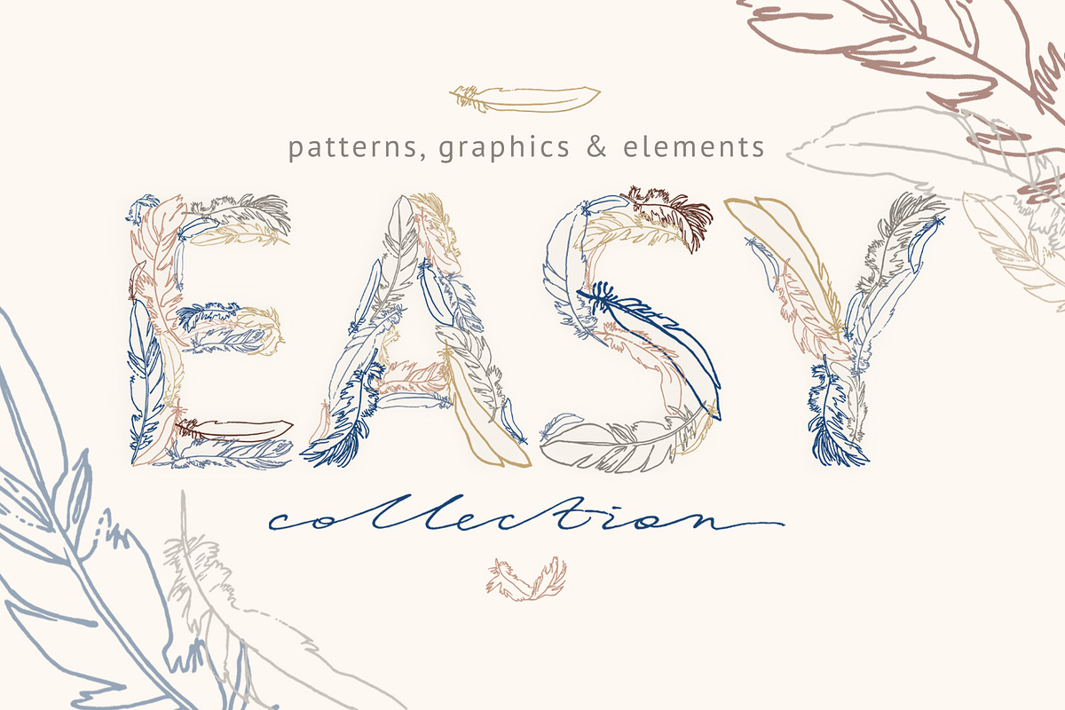 EASY collection, a Pattern Graphic by julianaapina (Photo 1 of 6)