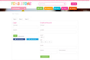 Toy Store PSD Website Template, a Websites & App Template by WebbyTemplates (Thumbnail 3 of 17)