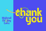 Mightail, a Sans Serif Font by saemoon creative (Thumbnail 14 of 15)