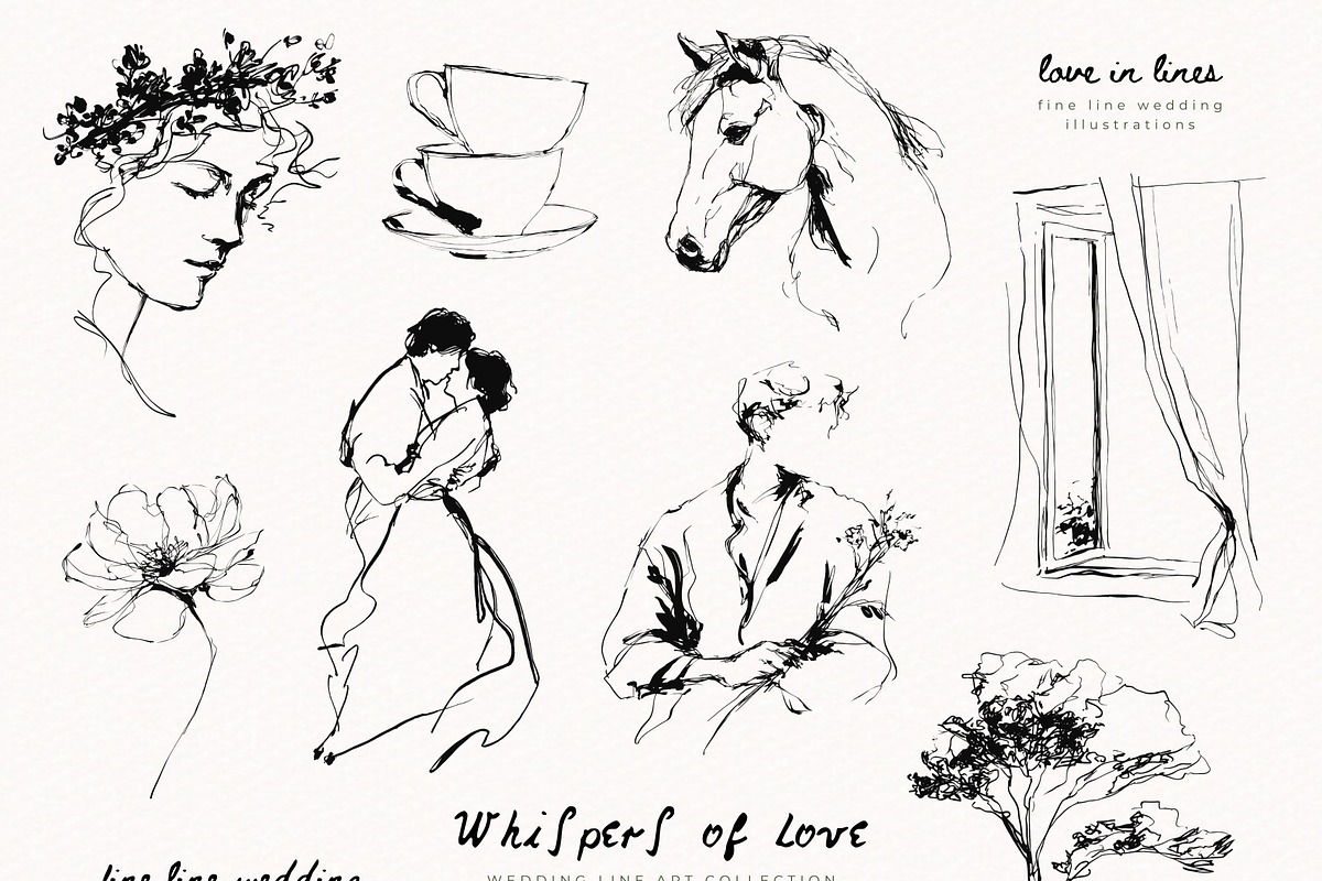 Whispers of Love – Wedding Fine Art, a Decorative Illustration by PeDe Designs (Photo 10 of 13)