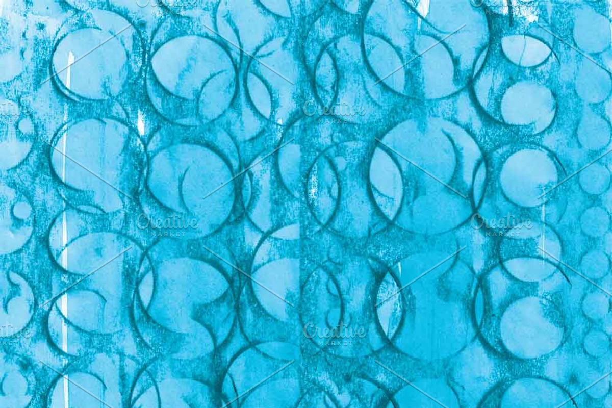 Bubbles Painted Papers, a Pattern Graphic by Liz Plummer (Photo 4 of 5)