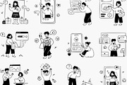 Social Media & Marketplace, a Technology Illustration by orenjidesign (Thumbnail 7 of 8)