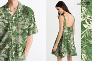 Tropical Leaves Seamless Pattern, a Pattern Graphic by VOVU Studio (Thumbnail 7 of 10)