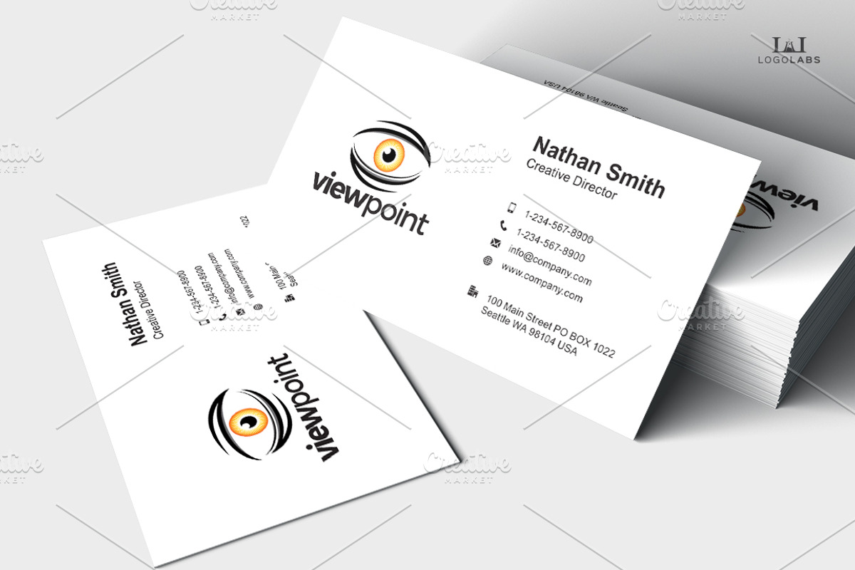 View Point Logo, a Branding & Logo Template by LogoLabs