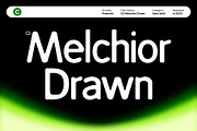 CS Melchior Drawn, a Sans Serif Font by Craft Supply Co. (Thumbnail 1 of 8)