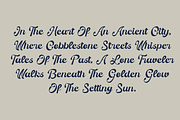 Nefasta - Classy Script Typeface, a Script Font by Marvadesign (Thumbnail 8 of 11)