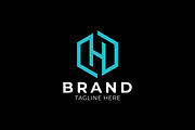 Logo Minimalist Hexagon Letter H, a Branding & Logo Template by Signatoro (Thumbnail 2 of 3)