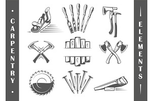 9 Modern Carpentry Logos Vol.2