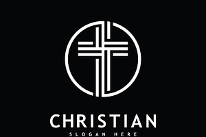 Christian Church logo creative, a Graphic by T.Vooka