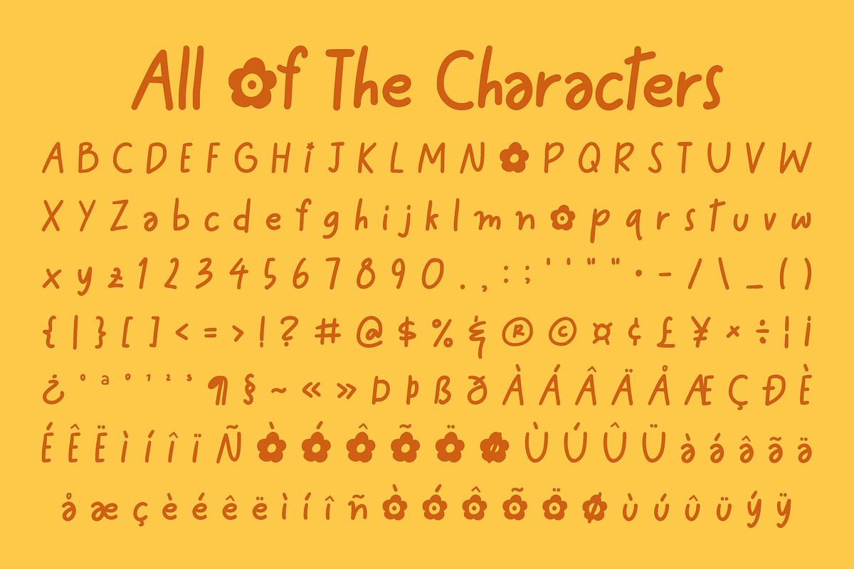 CS Roche – Fun Handwritten Font, a Handwritten Font by Craft Supply Co. (Photo 8 of 8)