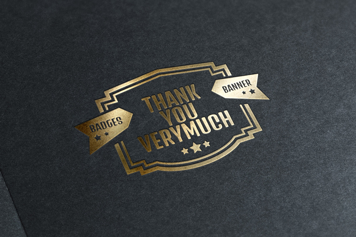 Badges & Banners Kit, an Object Graphic by Juru Rancang Graphic (Photo 5 of 5)