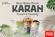 Muser Drink - Display Font, a Sans Serif Font by productype1 (Thumbnail 3 of 11)