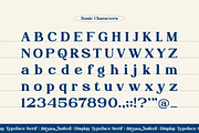 Szysa Jasteri Display Typeface Serif, a Serif Font by Denustudios (Thumbnail 10 of 12)
