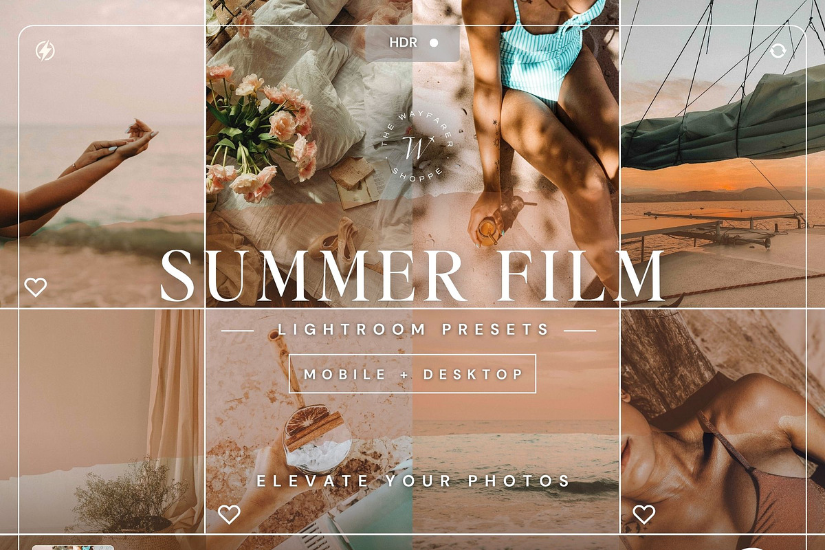 150+ Euro Summer Lightroom Presets, a Preset Add-On by TheWayfarerShoppe (Photo 8 of 10)