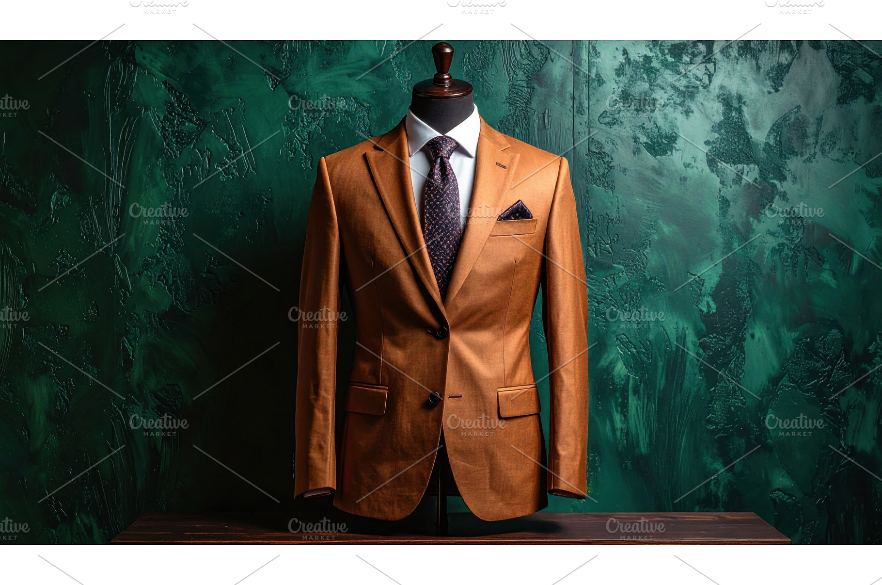 Elegant brown suit on mannequin set, a Beauty & Fashion Photo by Igor Tichonow
