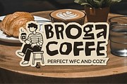 Agiro Brand – Playful Cutout Font, a Handwritten Font by Mahesans Co (Thumbnail 4 of 10)