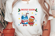 Christmas Milk and Cookies PNG, an Illustration by DreamArtGraphic (Thumbnail 3 of 5)