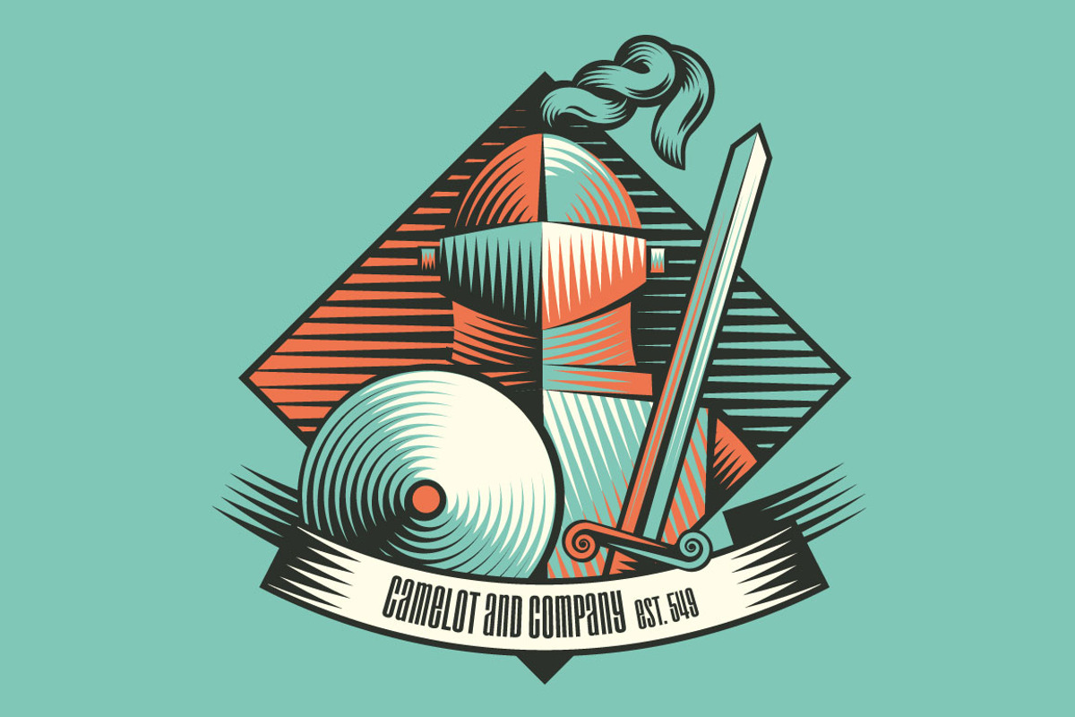 Modern Woodcut Brushes preview 6