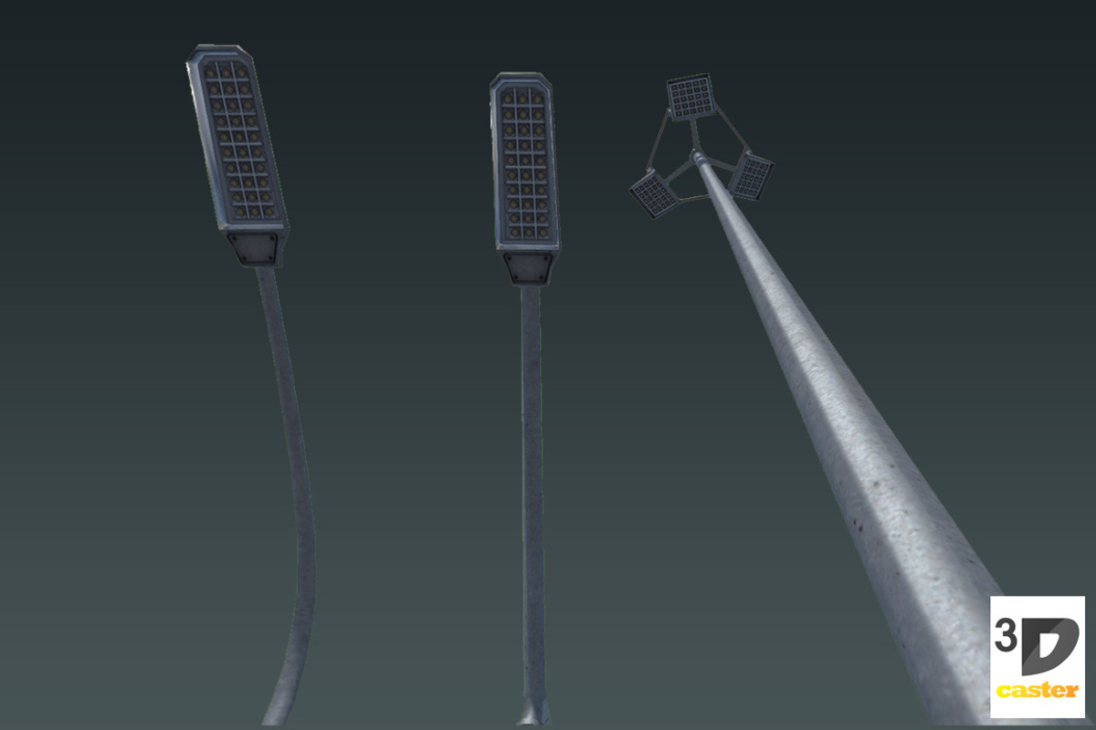 Lighting Masts, an Environmental 3D Model by 3DCaster (Photo 5 of 6)