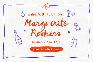 Marguerite Rookers Wedding Font Duo