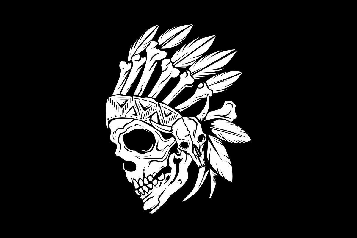 Black and white vector illustration, an Illustration by Pen of God Studio (Photo 2 of 5)