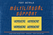 Versycaz - Sport Font, a Sans Serif Font by Snape Design Studio (Thumbnail 3 of 5)