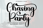 Chasing Party, a Handwritten Font by InermediaSTUDIO (Thumbnail 1 of 8)
