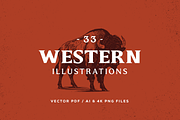 33 Western Illustrations, an Object Illustration by Zengi (Thumbnail 1 of 7)