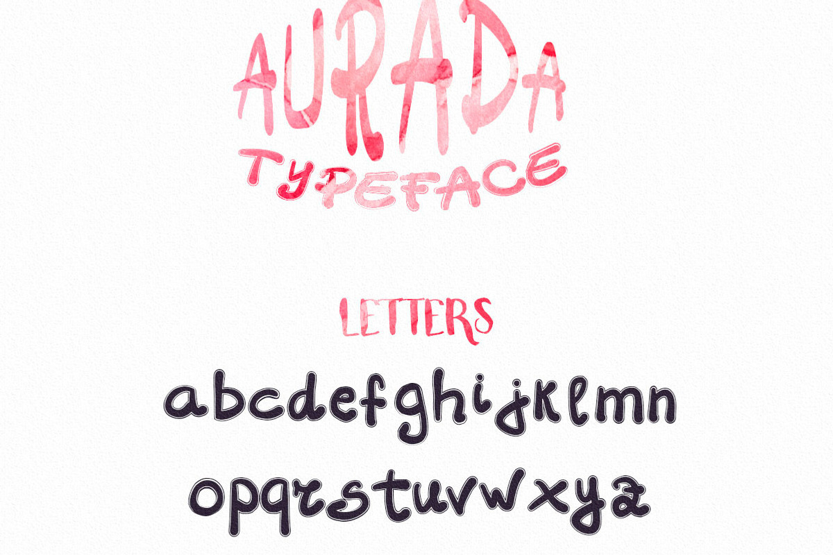 Watercolor Kit Styles + Typeface, a Script Font by JasGraphicTools (Photo 22 of 24)