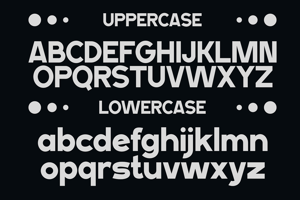 Hallos - A Modern Sans Serif Font, a Sans Serif Font by Marvadesign (Photo 4 of 7)