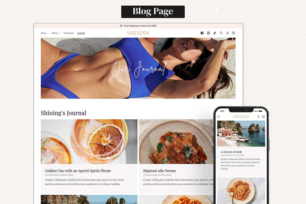 Shining - Swimsuits Shopify Theme, a Shopify Template by InspiredTheme (Photo 5 of 9)