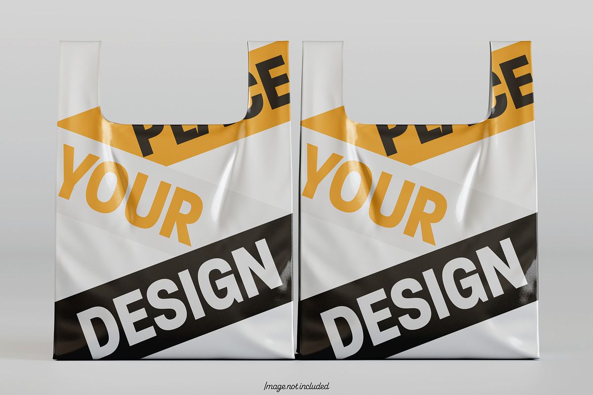 Plastic bag mockup bundles, a Packaging Mockup by Ambo Ampeng (Photo 6 of 19)