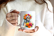 Halloween Skeletons Wedding Clipart, an Illustration by CreationArt (Thumbnail 8 of 9)