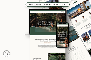 Wix Studio Travel Website Template