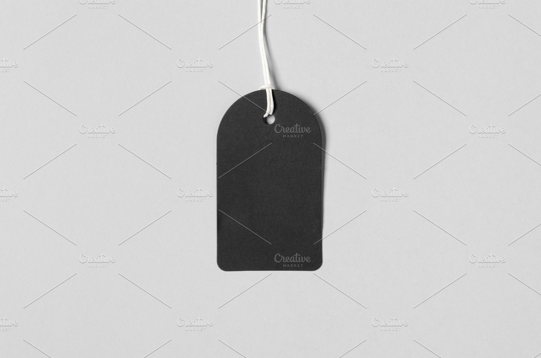 Clothing tag, gift tag mockup, JPEG, a Holiday Photo by Shablon