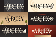 Arcex, a Serif Font by Burntilldead (Thumbnail 3 of 15)